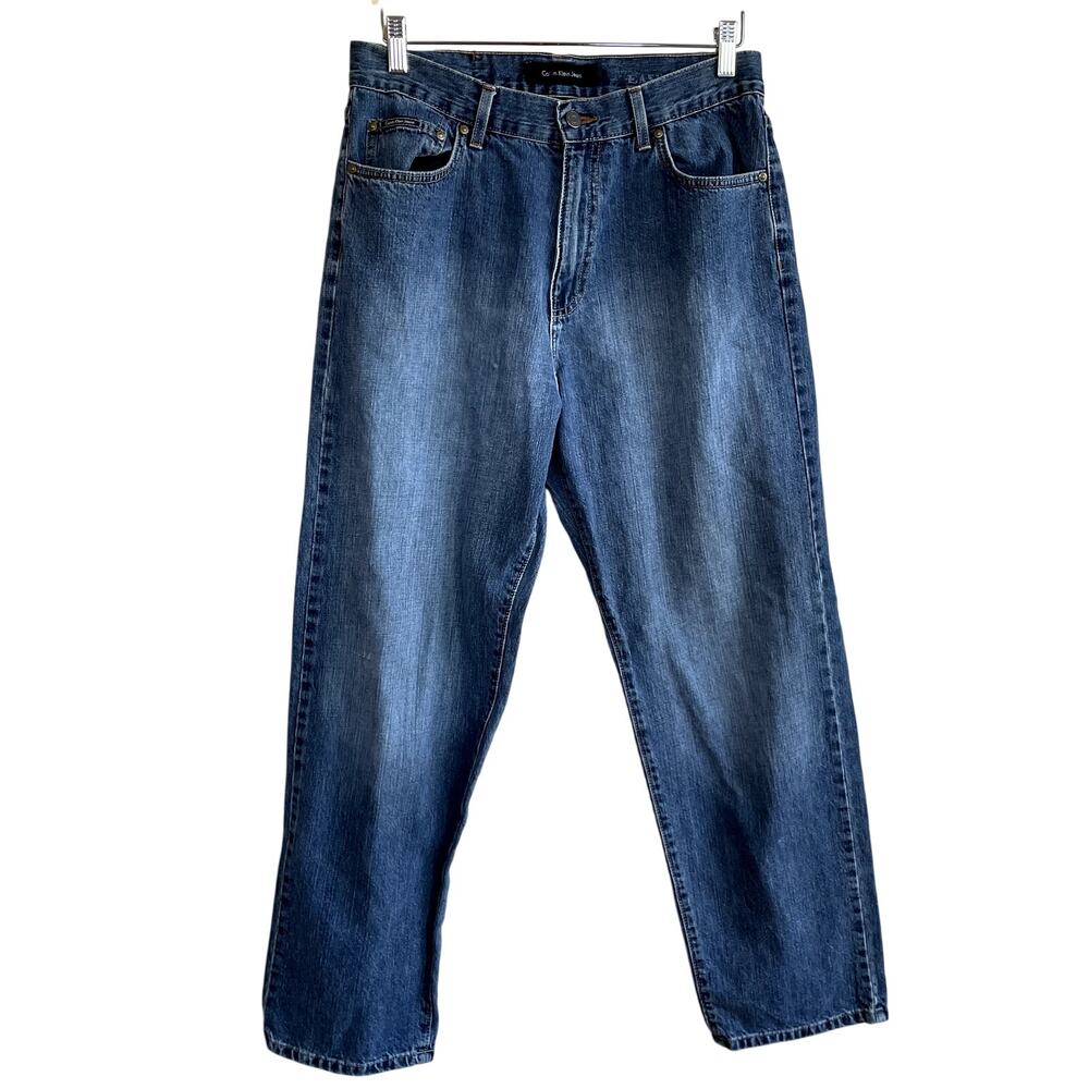 Calvin Klein Jeans easy fit 431‎ medium wash men's jean size 33/30 100% cotton